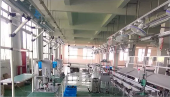 Maclean assembly line in Suzhou