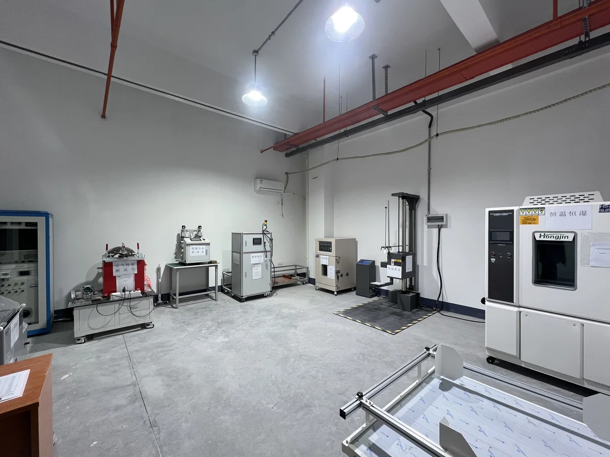 Test lab in our factory