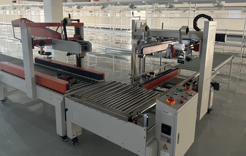Packing finished units into outer cartons